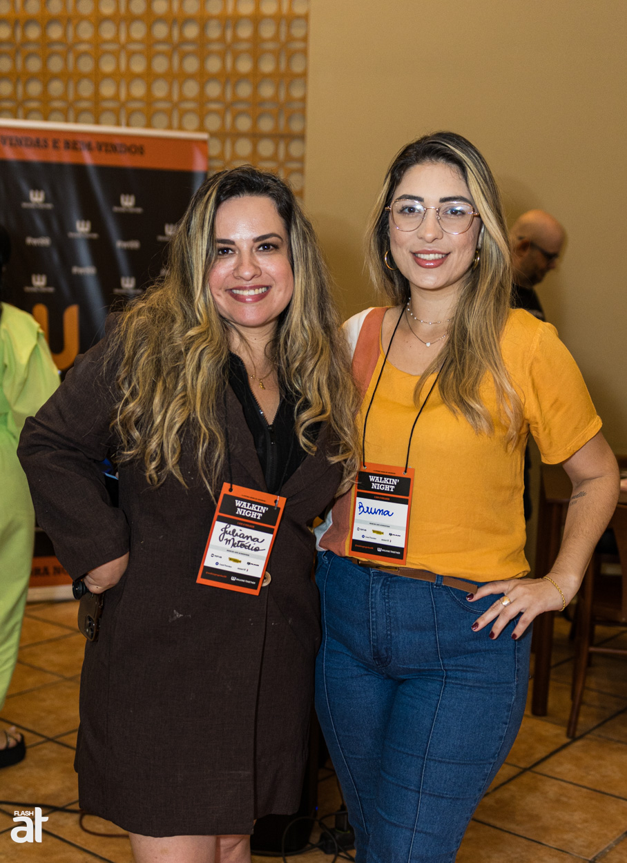 Foto — Participantes reunidas na 10ª edição do Walkin’ Night Bauru