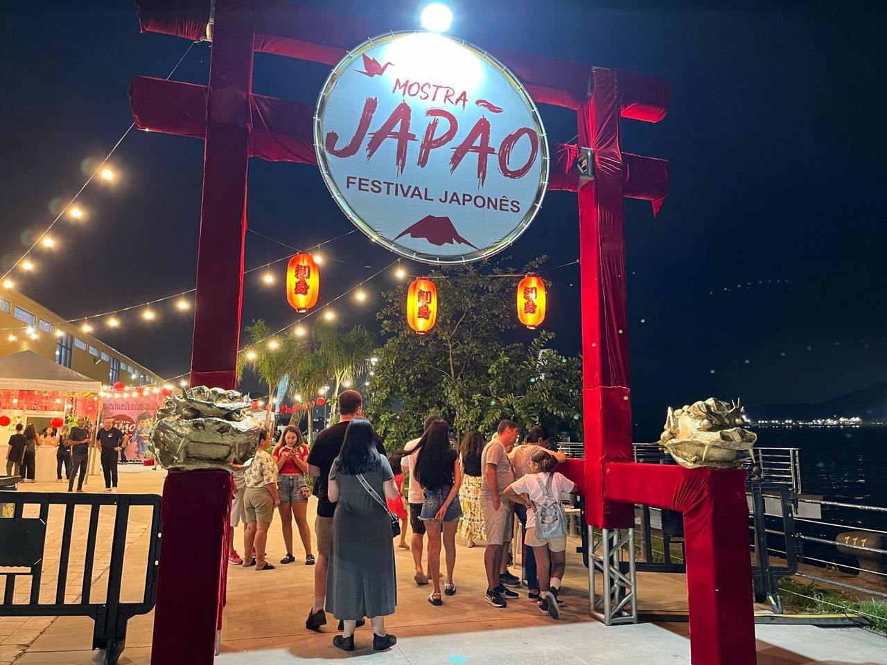 Foto — Entrada do festival